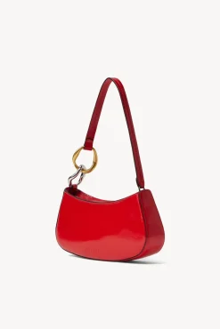 Ollie<STAUD OLLIE BAG   CHERRY