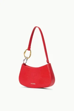 Shoulder|Ollie<STAUD OLLIE BAG  RED ROSE REDROSE