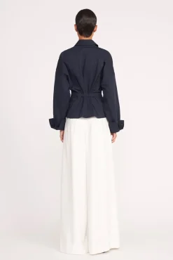 Tops<STAUD OPHELIA TOP NAVY
