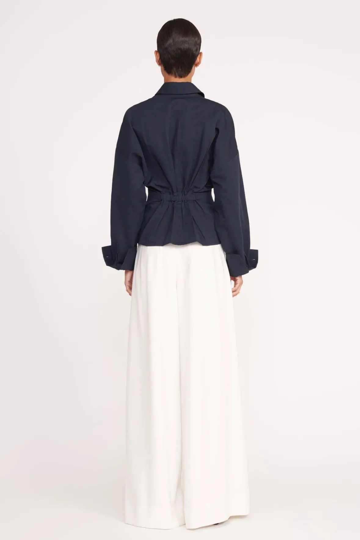 Tops<STAUD OPHELIA TOP NAVY