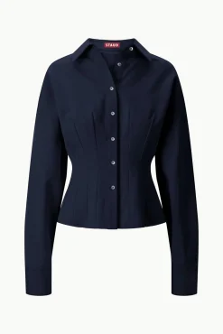 Tops<STAUD OPHELIA TOP NAVY