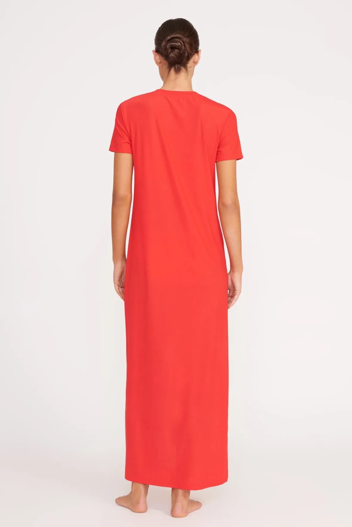 Cover-Ups<STAUD OTTILIE DRESS RED ROSE REDROSE