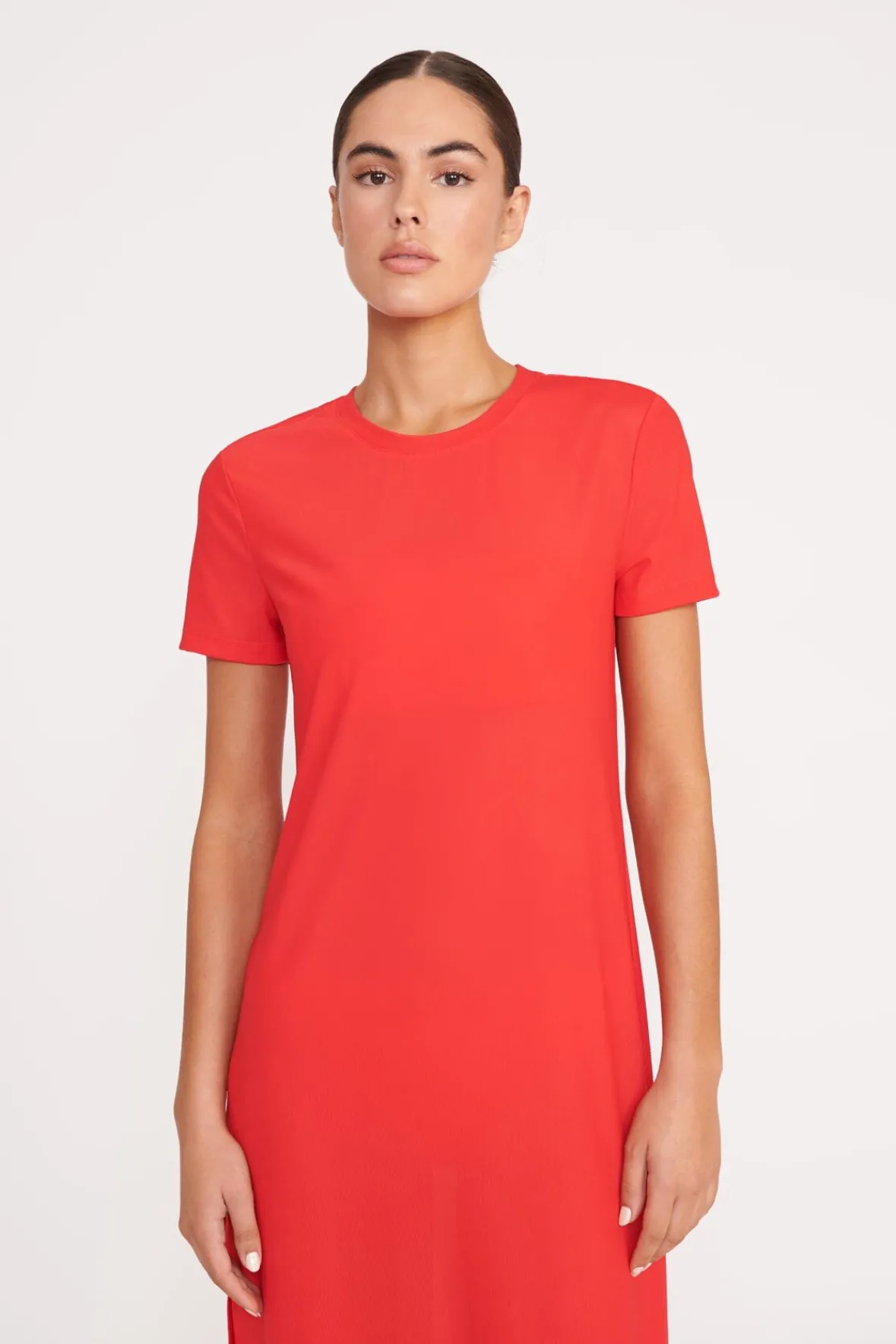 Cover-Ups<STAUD OTTILIE DRESS RED ROSE REDROSE