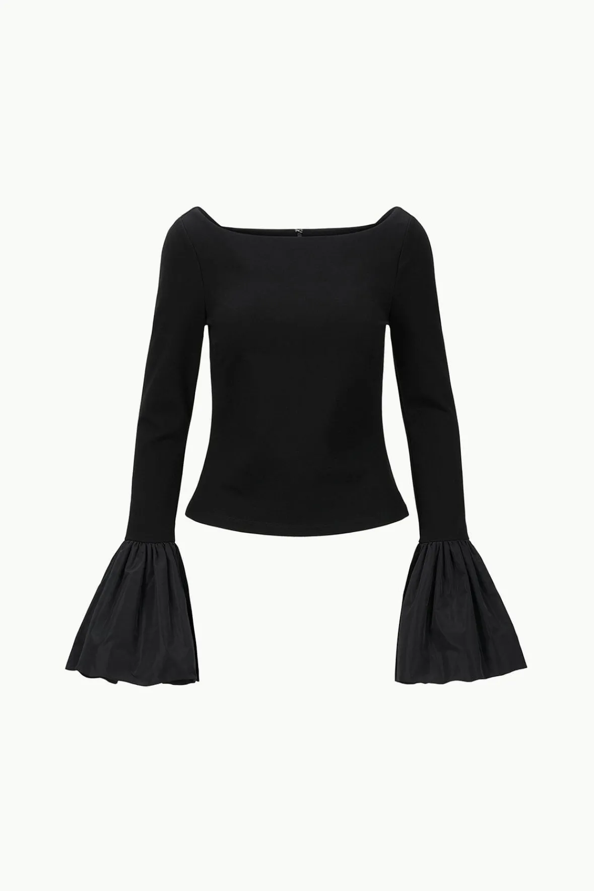 Tops<STAUD PAIGE TOP BLACK