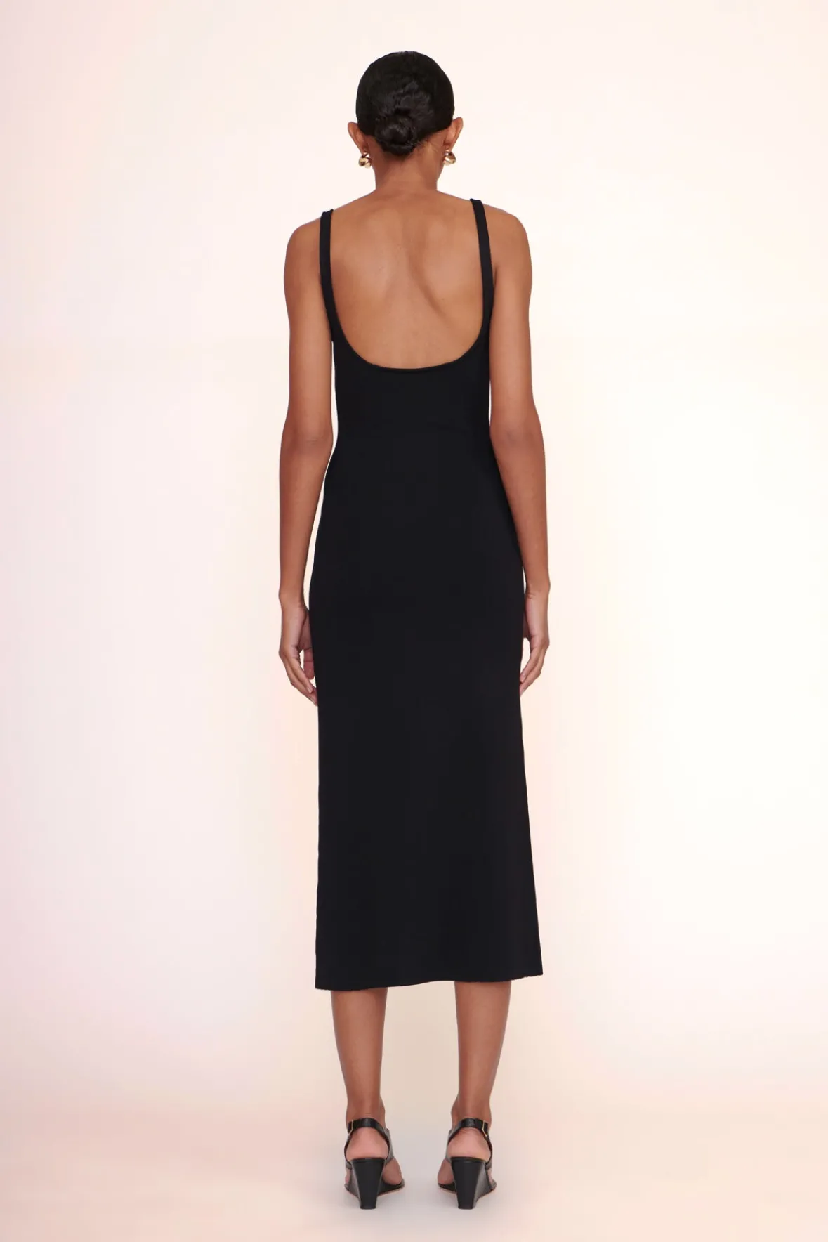 Dresses<STAUD PAITYN DRESS BLACK