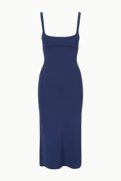 Dresses<STAUD PAITYN DRESS   NAVY