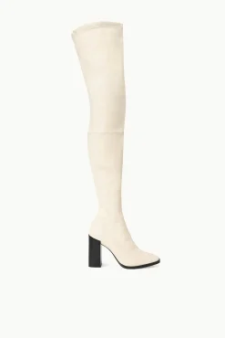 The Boot Shop<STAUD PAZ OVER THE KNEE BOOT CREAM