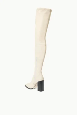 The Boot Shop<STAUD PAZ OVER THE KNEE BOOT CREAM
