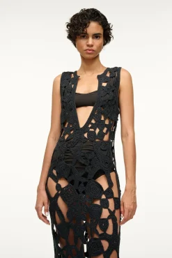 Cover-Ups|Dresses<STAUD PELLEGRINO DRESS BLACK