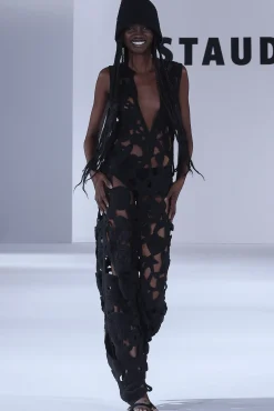 Cover-Ups|Dresses<STAUD PELLEGRINO DRESS BLACK