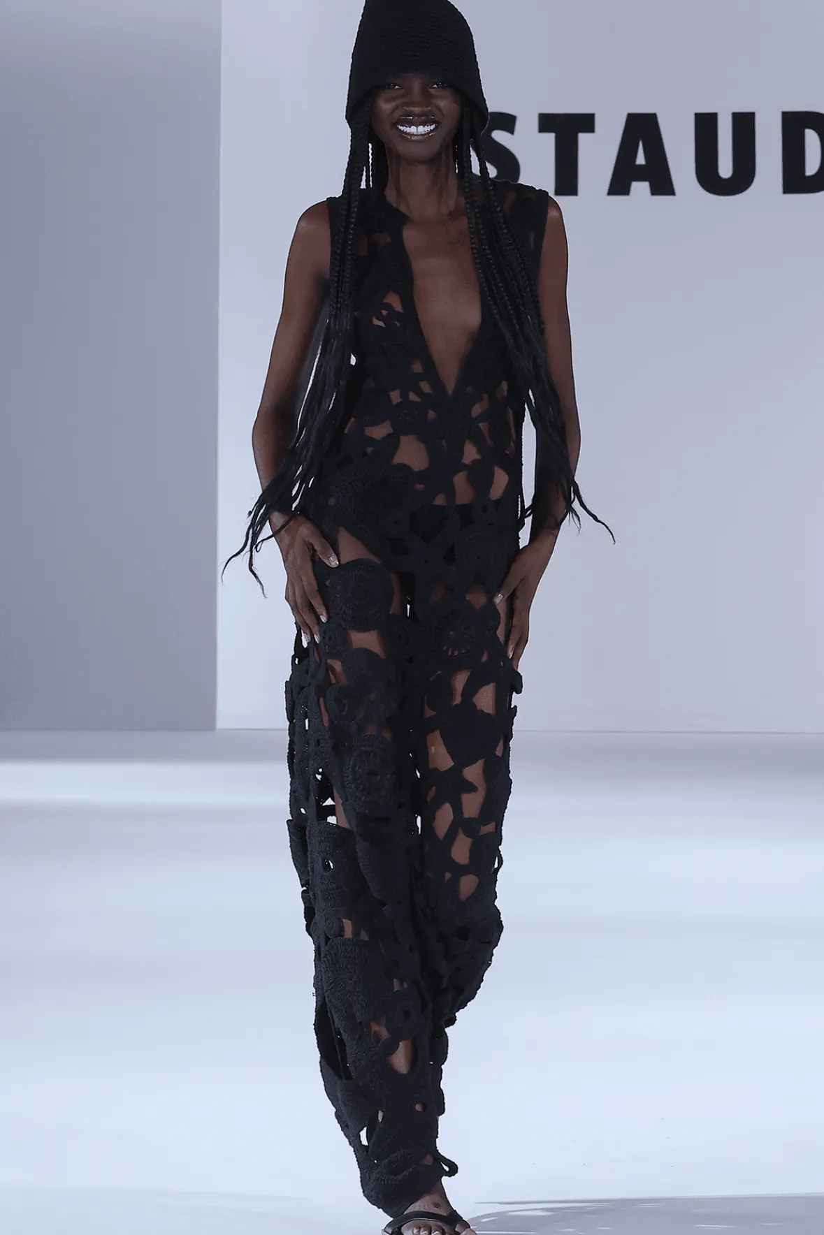 Cover-Ups|Dresses<STAUD PELLEGRINO DRESS BLACK