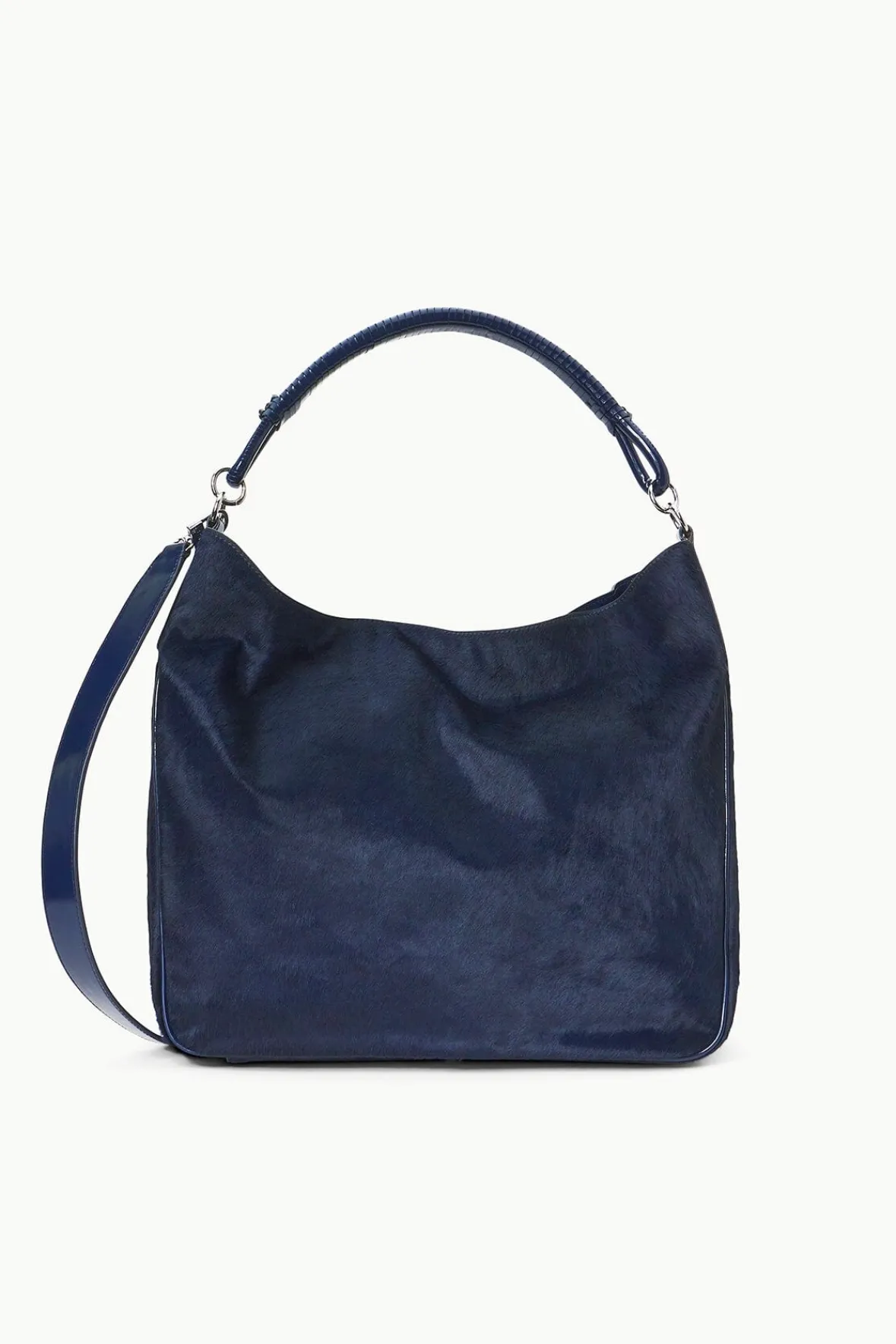 Totes<STAUD PERRY BAG HAIRCALF NAVY
