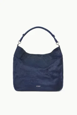 Totes<STAUD PERRY BAG HAIRCALF NAVY