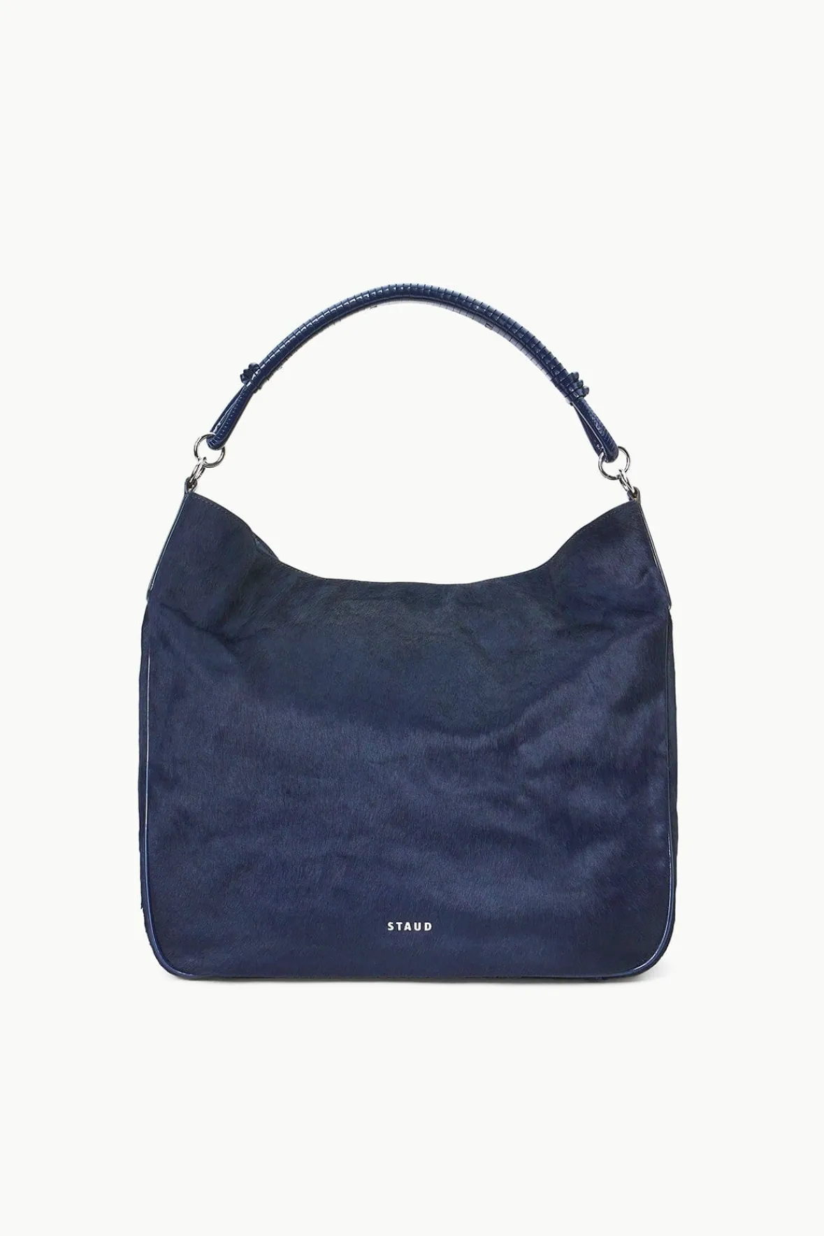 Totes<STAUD PERRY BAG HAIRCALF NAVY
