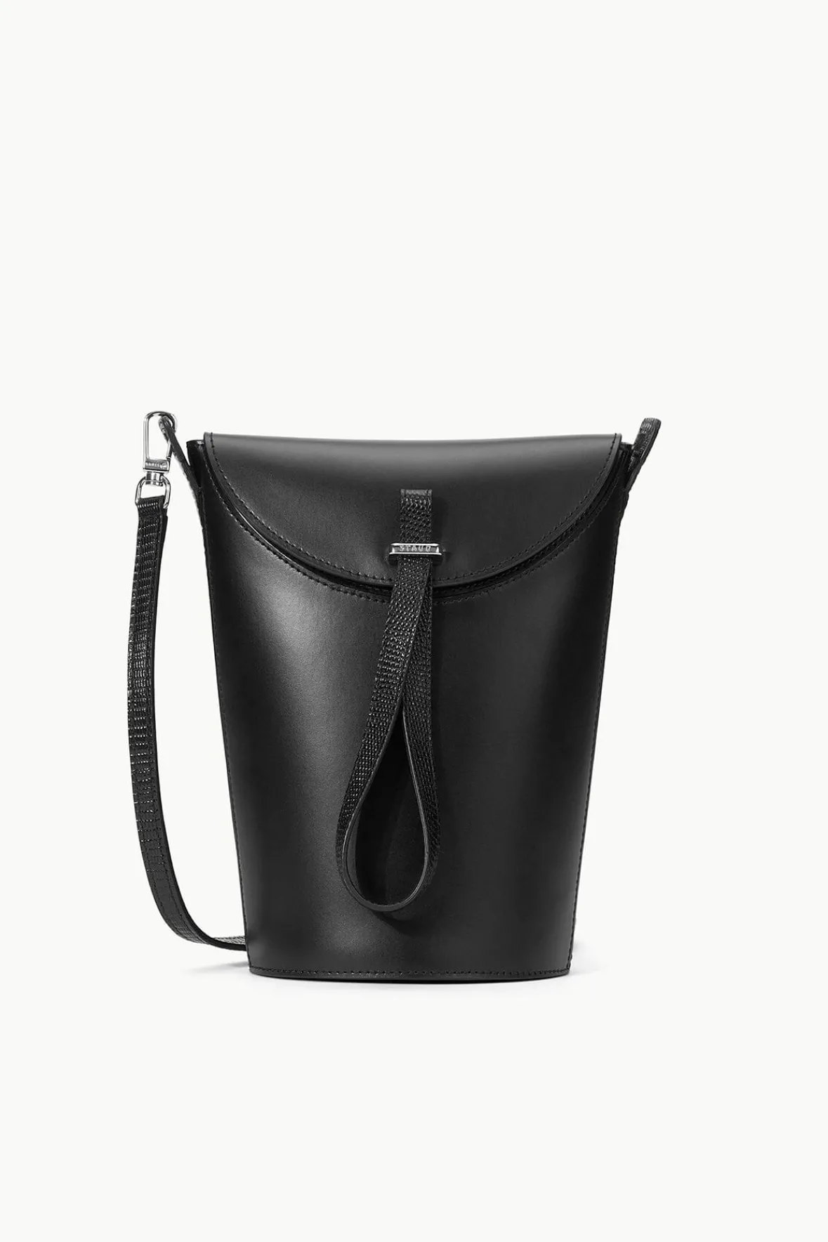 Bucket|Phoebe<STAUD PHOEBE CONVERTIBLE BUCKET BAG BLACK