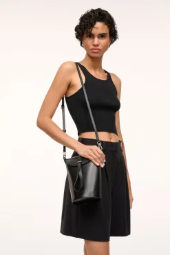 Bucket|Phoebe<STAUD PHOEBE CONVERTIBLE BUCKET BAG   BLACK