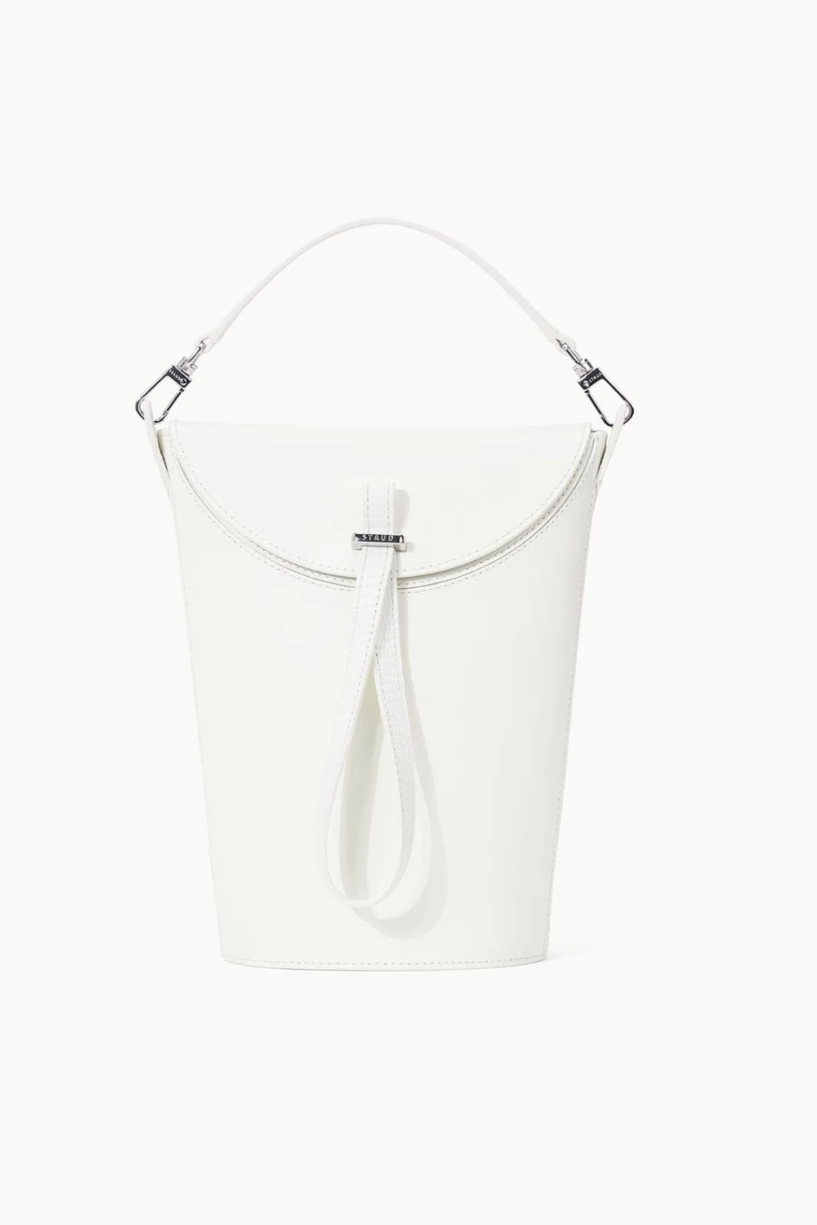 Bucket|Phoebe<STAUD PHOEBE CONVERTIBLE BUCKET BAG PAPER