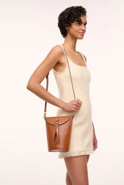 Bucket|Phoebe<STAUD PHOEBE CONVERTIBLE BUCKET BAG   TAN