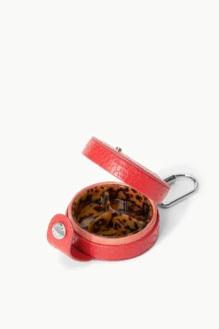 Small Leather Goods<STAUD PILL CASE  RED ROSE REDROSE