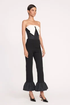 Pants & Shorts<STAUD PRESLEY PANT   BLACK