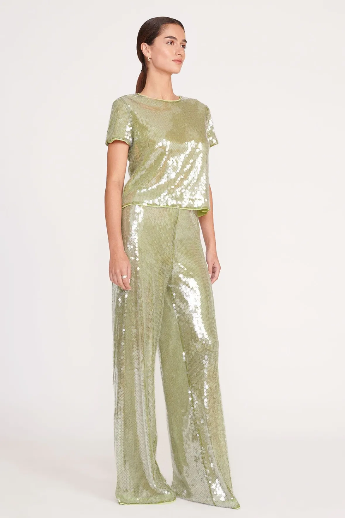 Tops<STAUD QUINCY TOP GARDEN MOSS GARDENMOSS