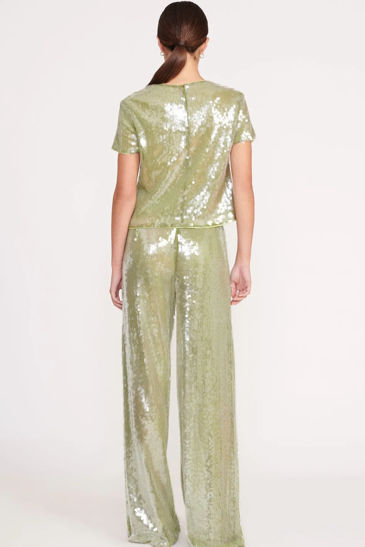 Tops<STAUD QUINCY TOP GARDEN MOSS GARDENMOSS