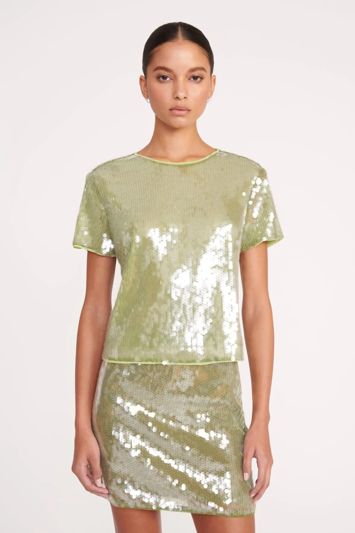 Tops<STAUD QUINCY TOP GARDEN MOSS GARDENMOSS