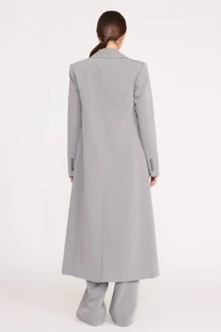 Essentials<STAUD RALPH COAT HEATHER GREY HEATHERGREY