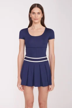 STAUD Court<STAUD REPLAY TOP   NAVY