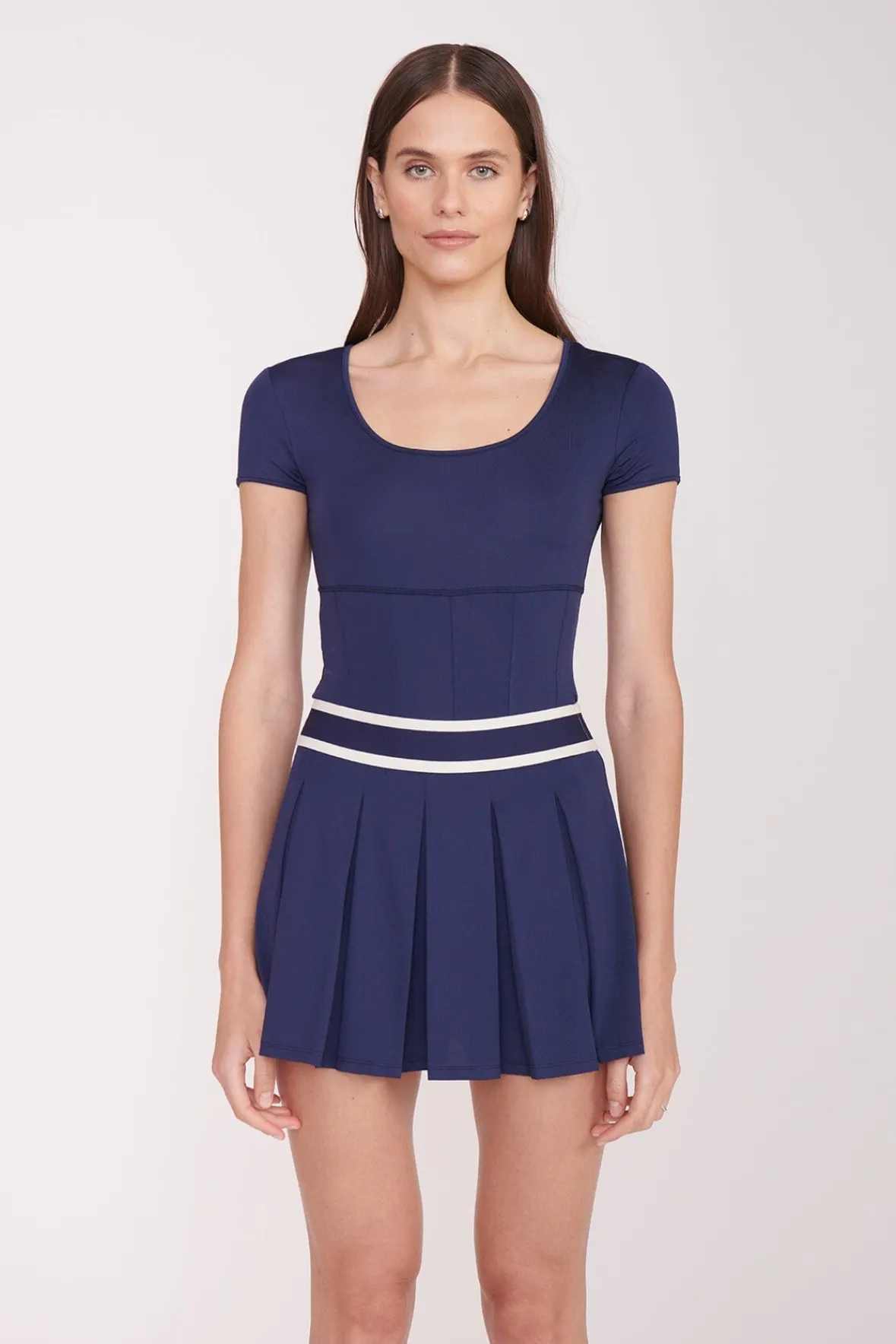 STAUD Court<STAUD REPLAY TOP NAVY