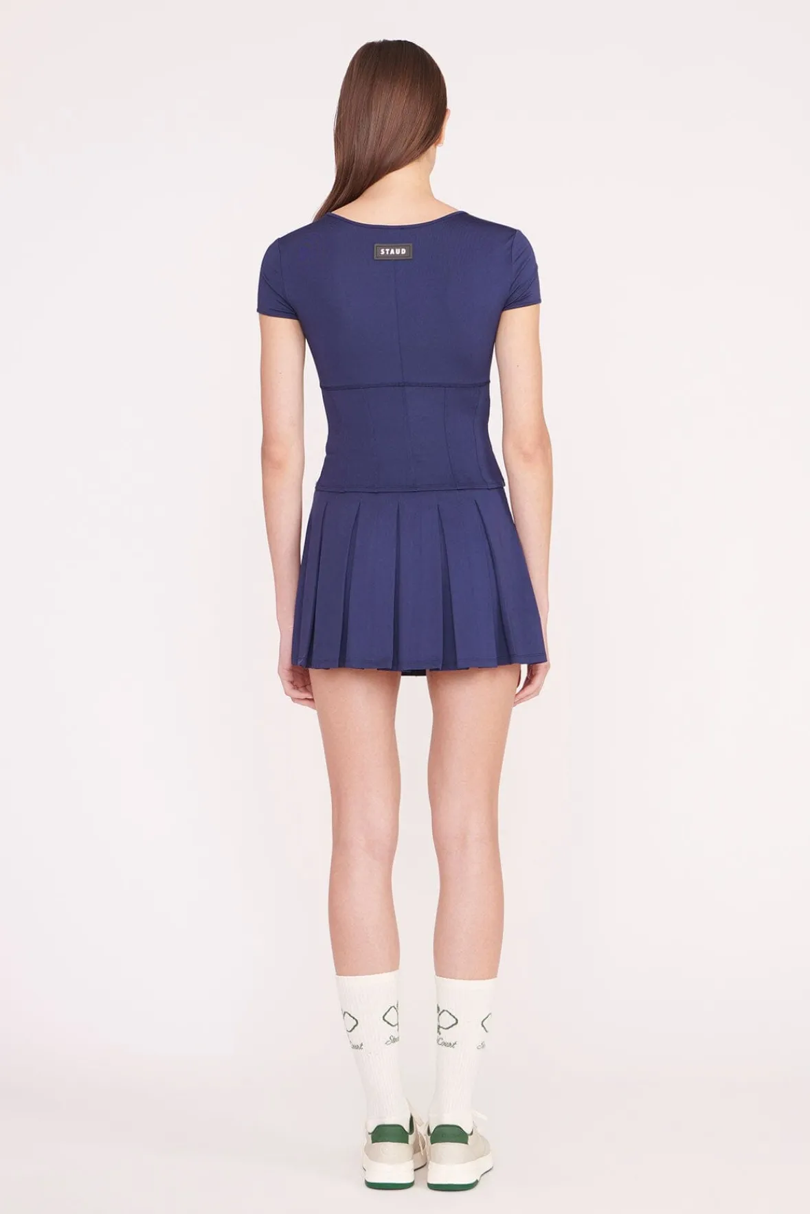 STAUD Court<STAUD REPLAY TOP NAVY