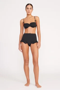 Bikinis<STAUD RHETT BIKINI TOP   BLACK