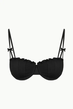 Bikinis<STAUD RHETT BIKINI TOP   BLACK