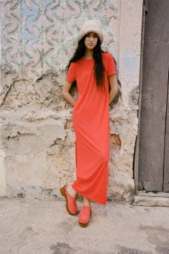 Mules & Flats<STAUD RHODES CLOG  RED ROSE REDROSE