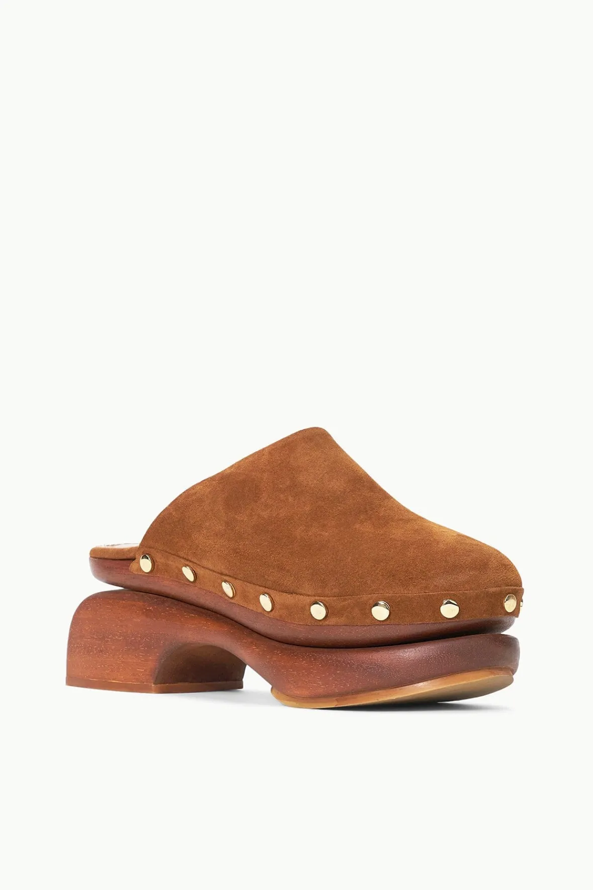 Mules & Flats<STAUD RHODES CLOG TAN