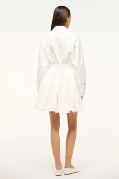 Outerwear & Jackets<STAUD RINA TRENCH WHITE