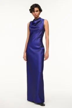 The Evening Edit|Dresses<STAUD ROCHELLE DRESS VIOLET