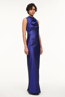 The Evening Edit|Dresses<STAUD ROCHELLE DRESS VIOLET