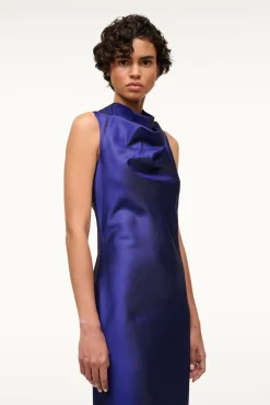 The Evening Edit|Dresses<STAUD ROCHELLE DRESS VIOLET