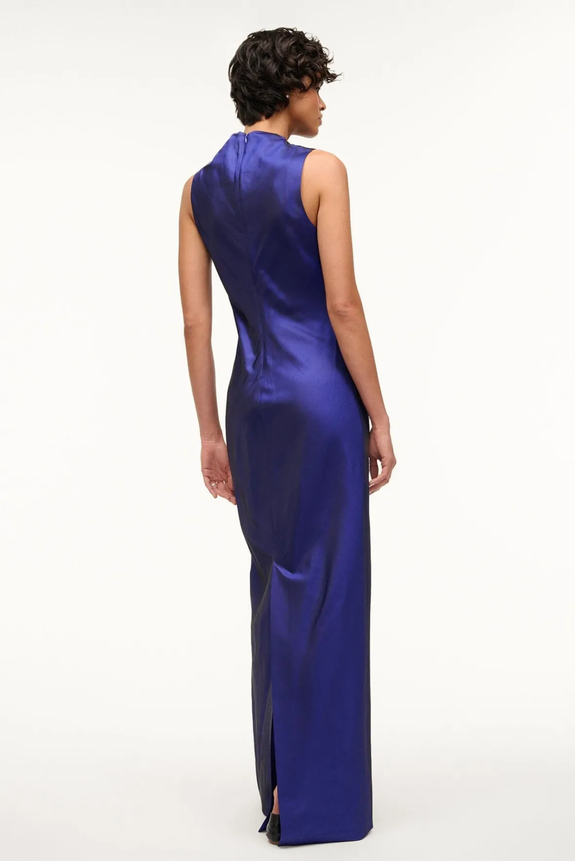 The Evening Edit|Dresses<STAUD ROCHELLE DRESS VIOLET