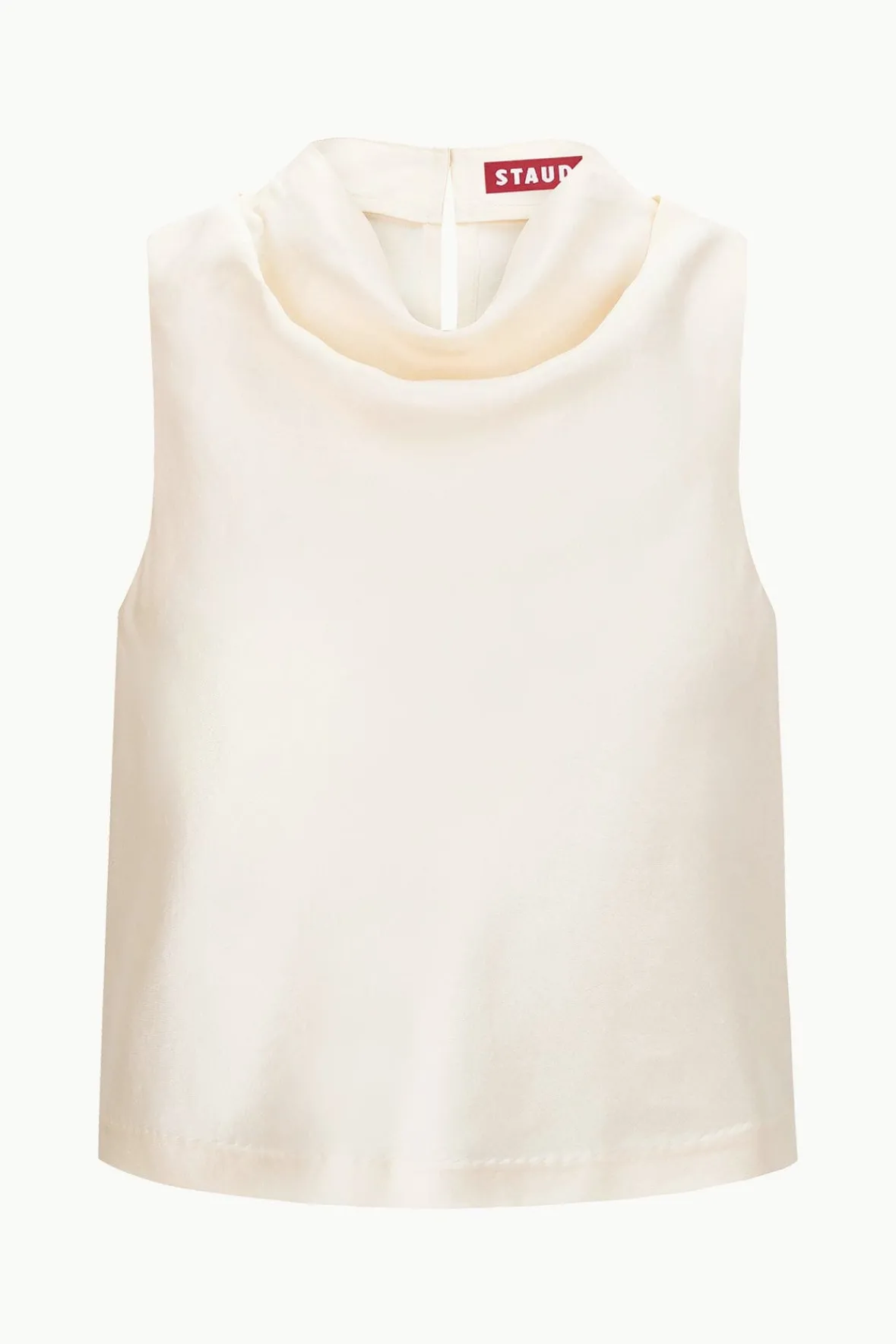 STAUD Bride|The Evening Edit<STAUD ROCHELLE TOP IVORY