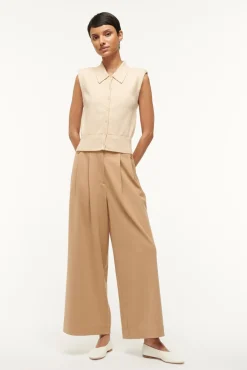Essentials|Spring Suiting<STAUD RUTH PANT CAMEL