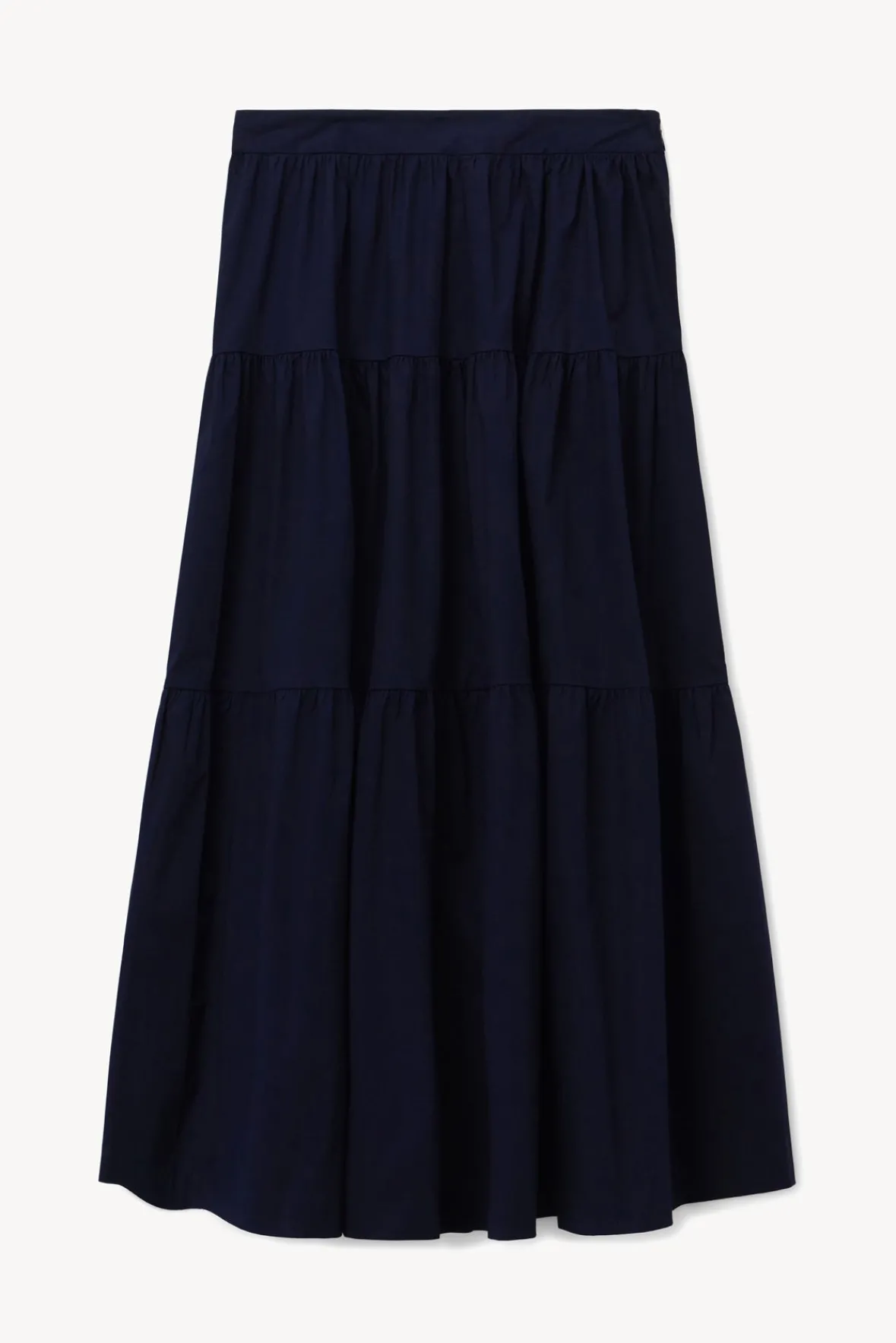 Poplin Shop|Skirts<STAUD SEA SKIRT NAVY