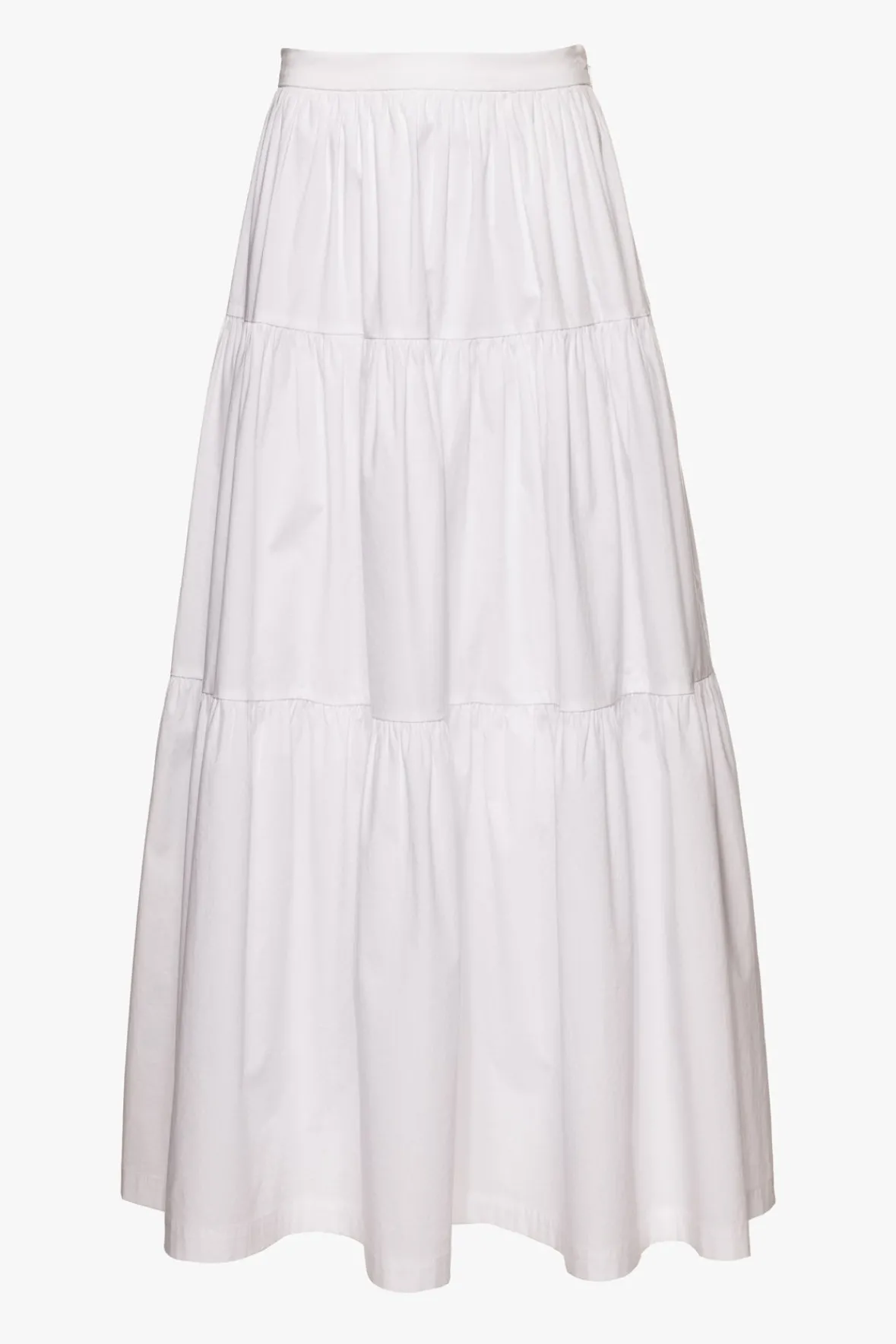 Poplin Shop|Skirts<STAUD SEA SKIRT WHITE