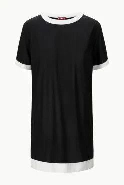 Cover-Ups<STAUD SELAH DRESS  BLACK WHITE BLACKWHITE
