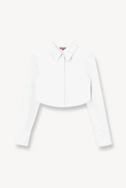 Poplin Shop<STAUD SENECA TOP WHITE