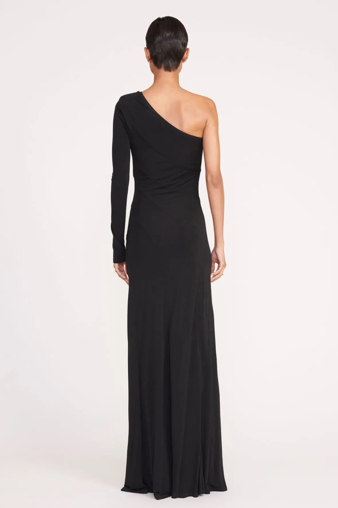 Dresses<STAUD SERENA DRESS BLACK