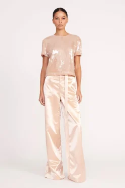 Pants & Shorts<STAUD SHAY PANT BEIGE