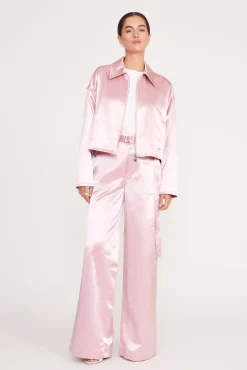 Pants & Shorts<STAUD SHAY PANT  CHERRY BLOSSOM CHERRYBLOSSOM