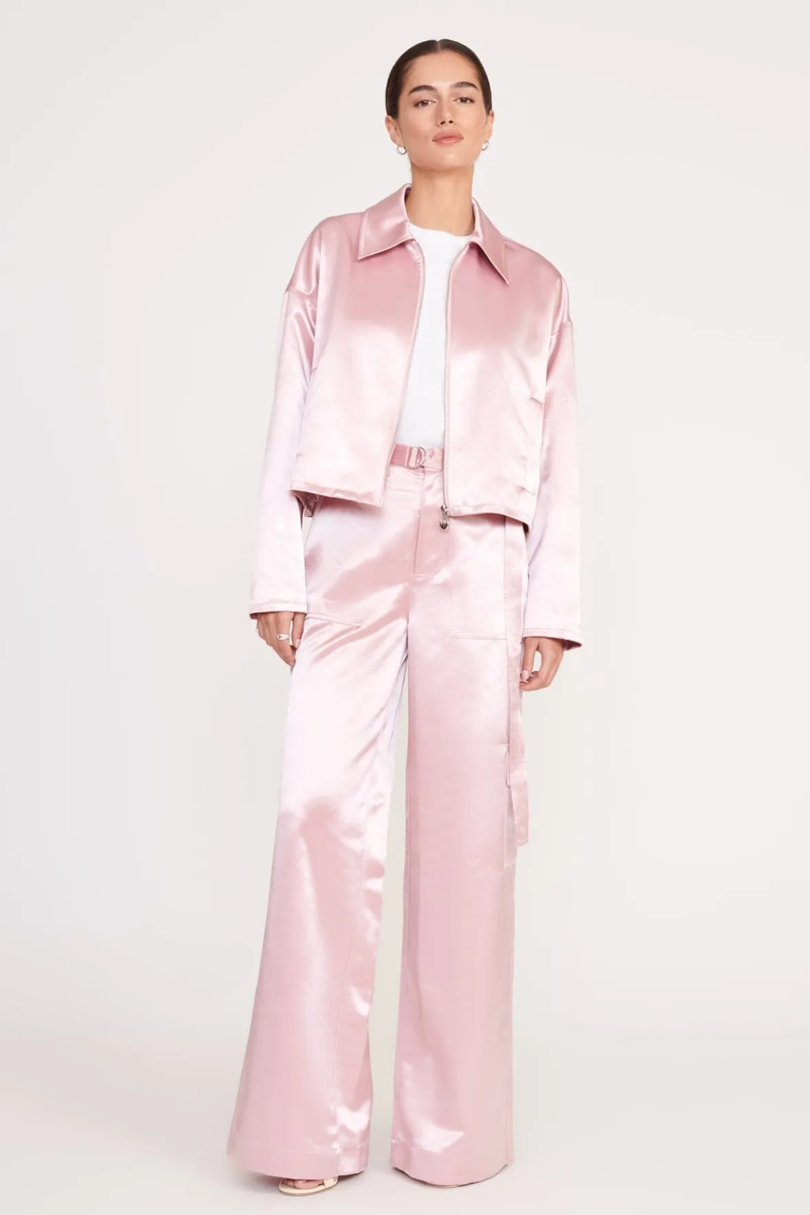 Pants & Shorts<STAUD SHAY PANT CHERRY BLOSSOM CHERRYBLOSSOM